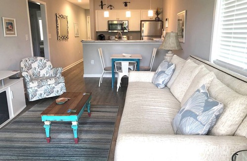 Little River Condo | 2 BR 2 Bath 1st floor condo with a water view, 10 min from beach