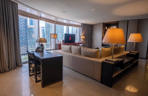 Downtown Dubai Apartment | 2-BR Luxury Haven in Armani Residence Burj Khalifa