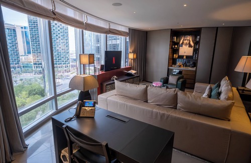 Downtown Dubai Apartment | 2-BR Luxury Haven in Armani Residence Burj Khalifa