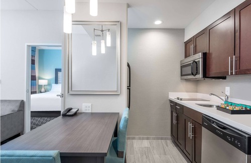 Terry Sanford Apartment | 2 Connecting Suites at a Hotel