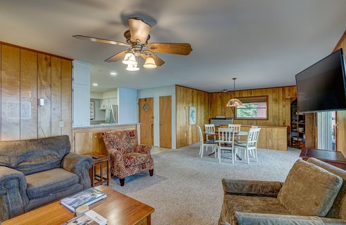 Cedar Cliff House | 2 lakefront cabins with lake & mountain views, private dock