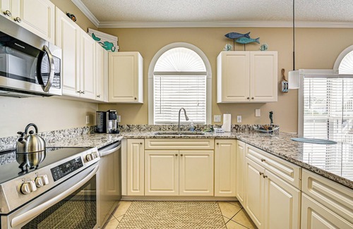 Central Myrtle Beach Condo | 2 Mi to Beach: Pool-View Myrtle Beach Escape!