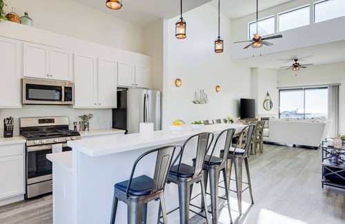 Oceano House | 2 Oceanfront Homes w/Rooftop Deck, Views & Steps to the Sand