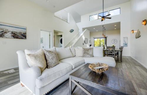 Oceano House | 2 Oceanfront Homes w Rooftop Deck Views Steps to the Sand