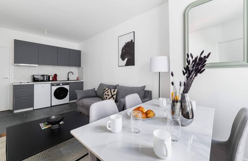 La Villette Apartment | 2 pieces refait neuf metro Jaures - paris 19 - 4P