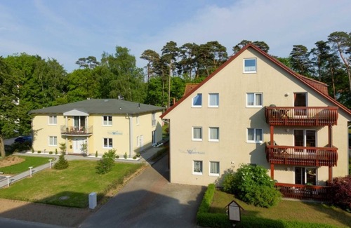 Ostseebad Baabe Apartment | 2-room apartment 5 with balcony - Haus Waterkant - approx. 300 m to the beach