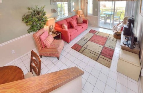 Caswell Beach Condo | 2 Story, 2 Bedroom/2Bath Oceanfront Condo with POOL-Sleeps 7