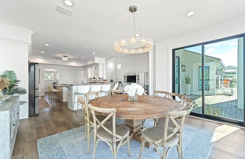 Villa Segunda House | 20 ft from Beach Access, Sleeps 31, Pool, Bikes, Ping Pong, 2 Kitchens, Pets