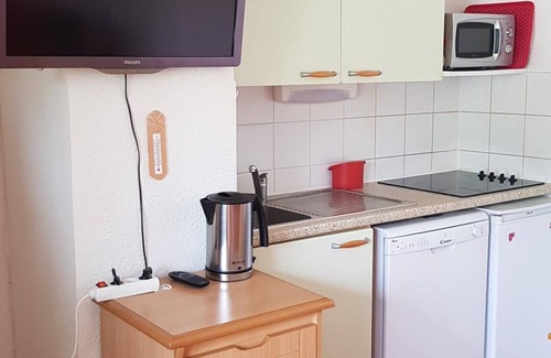 La Joue du Loup Apartment | 200m from ski slopes, balcony, parking, tv, ski locker, 25m², La Joue du Loup