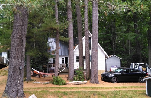 South Casco Cottage | 2025 rentals filled ⁷Tranquil Sandy beach, launch, dock, lawn games and firepit.