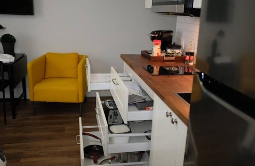 Downtown San Jose Apartment | 209-LG Studio in Center of San Pedro Sq. San Jose!