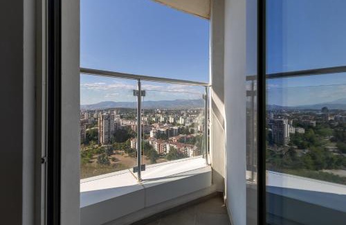 Skopje Region Apartment | 20th Floor Amazing View, Spa & Fitness Parking APT