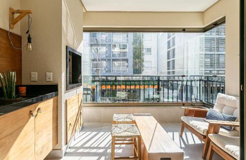 Jurere Apartment | 250m from Jurerê Beach | WI-FI 300mb #JA40