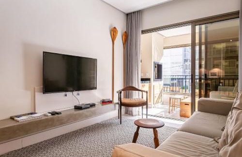 Jurere Apartment | 250m from Jurerê Beach | WI-FI 300mb #JA40
