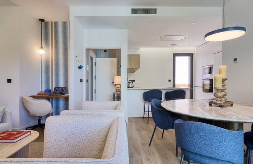 La Buhaira Apartment | 2BR/2BA Apt, Elevator, Workspace & Free Parking