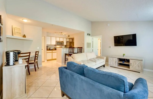 Kissimmee Condo | 2br 4 beds Universal Disney Free Parking Wifi pool-hot Spa Coffee Shopping Malls