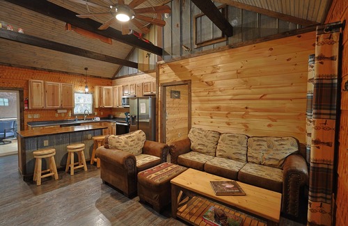 Bryson City Cabin | 2BR Fishing Cabin w/Fire Pit, Hot Tub, EV Charger