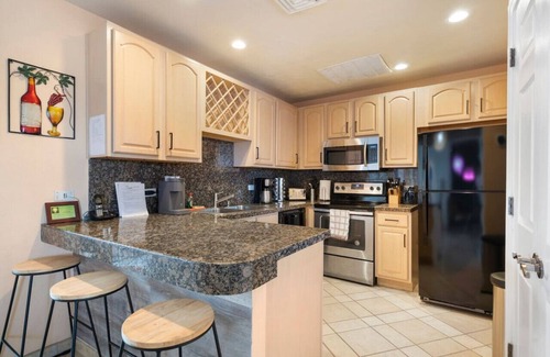 Sandy Beach Apartment | 2BR Mexico Retreat Pool Views