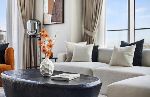 Al Safa Apartment | 2BR plus Maid CF7 B Stylish Stay with Large Balcony