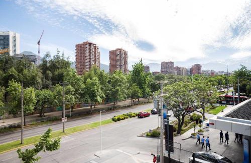 Apoquindo Apartment | 2BR Retreat in Las Condes Steps from Arauco Park