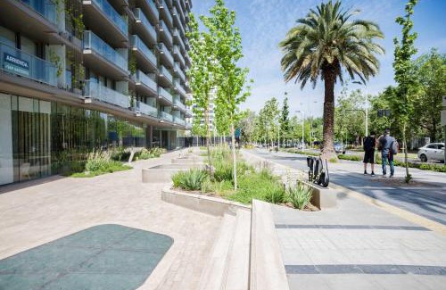 Apoquindo Apartment | 2BR Retreat in Las Condes Steps from Arauco Park