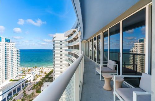 Central Beach Apartment | 2BR W Resort, Birds eye view of it all, Professionally Designed