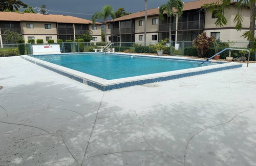 Fort Myers Condo | 2nd floor, comfortable, and safe lodging. Hurricane protected area.
