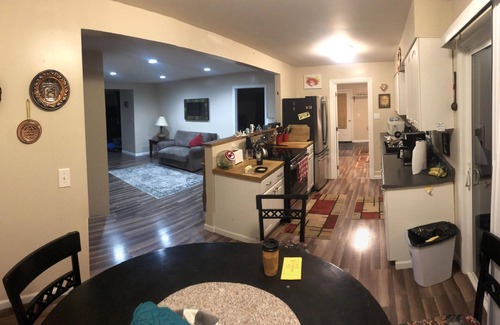Kodiak House | 3 bed 2 bath house w/covered parking spot and fenced backyard.