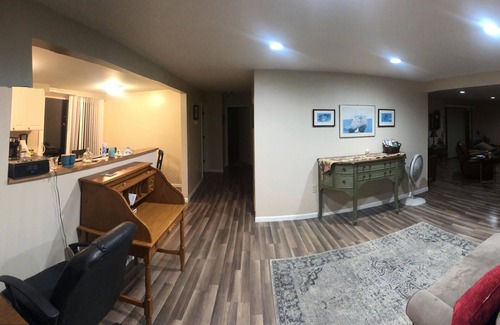 Kodiak House | 3 bed 2 bath house w/covered parking spot and fenced backyard.