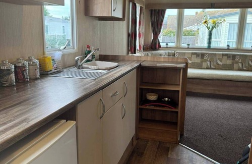 Prestatyn Ski Chalet | 3 bed with balcony on lido beach