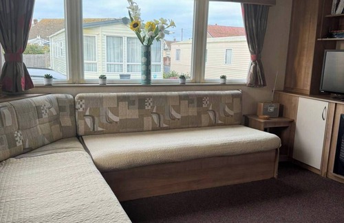 Prestatyn Ski Chalet | 3 bed with balcony on lido beach