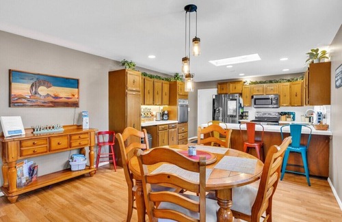 Canon City House | 3 bedroom, 2 bath, plus sofa sleeper, dog friendly w. fee, game room with pool table, air hockey, darts.