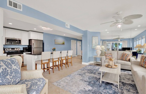 Tybee Island Villa | 3-bedroom 2 baths with Oceanview, 1st floor