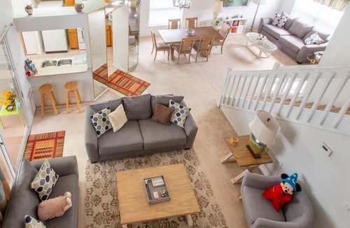 Chatham Park House | 3 Bedroom Home with Private Screened Pool with Rock Waterfall Feature and Gameroom by Florida Dream.