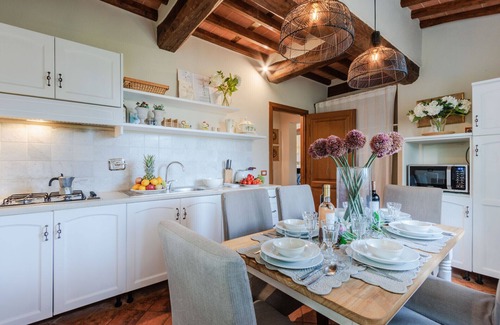 Lucca Villa | 3 Bedrooms Farmhouse with Shared Pool in the Fattoria Sardi Wine Resort in Lucca