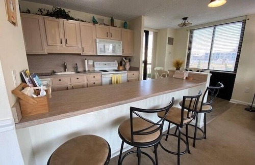 North End Condo | 3 BR, 2-1/2 BA Condo on Boardwalk/Ocean side of Ocean Colony. Many upgrades AND SPACIOUS, with lots of natural light, and two large decks. Easy access to Pool and Sundeck, requiring no elevator ride!