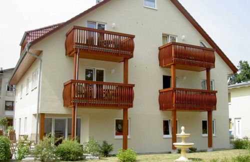 Ostseebad Baabe Apartment | 3-room apartment 6 with balcony - Haus Waterkant - approx. 300 m to the beach