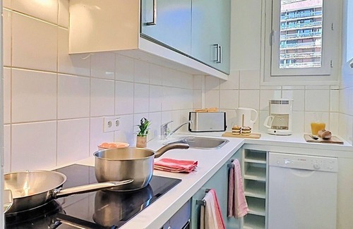 Tignes le Lac Apartment | 3-room apartment for 8 in Tignes, near slopes, balcony, TV, dishwasher, non-smoking