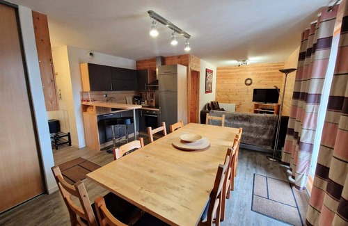 Valfrejus Apartment | 3 Zimmer +cabin 8/10 Personen Herzstation 55m2
