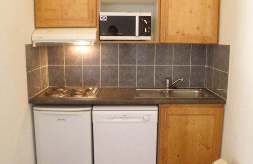 Vaujany Apartment | 300m from ski lifts, sauna, hammam, balcony, parking, tv, 40m², Vaujany