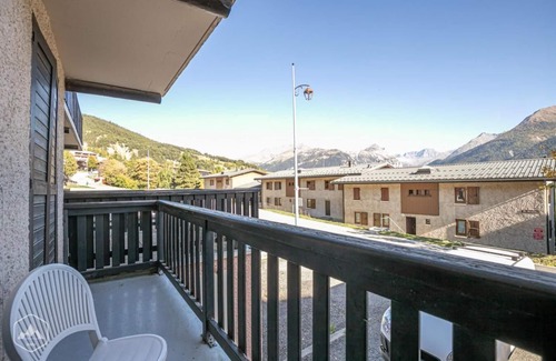 Aussois Apartment | 300m from ski slopes, Ground floor, balcony, tv, ski locker, 21m², Aussois