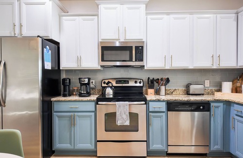 West Panama City Beach Cottage | 30A Hideaway - Directly on HEATED Pool, 6 Bikes, Walk to Rosemary, Dogs Welcome