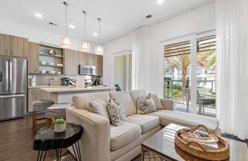 West Panama City Beach Condo | 30A The Pointe 313 - Beach, Pool, Hot Tub, Premier Walk Out - Beach Chairs Incl