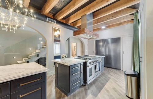 Junius Heights House | 3BR luxury home w/private pool, Peloton, and gourmet kitchen.