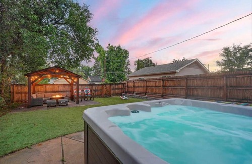 Central Colorado Springs House | 3BR Modern w Lg Backyard Mtn Views & Hot Tub