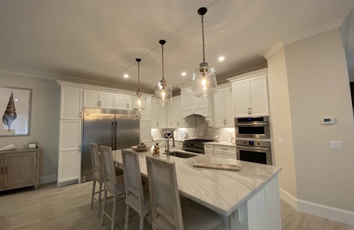 North Forest Beach House | 3rd row Luxury rental - Low Min nights PoolSpa - 75 steps private beach access