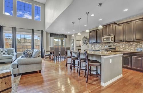 Arvada House | 4,000 sqft Cozy Mtn Home! Huge Game Room! Family Friendly Pool Table