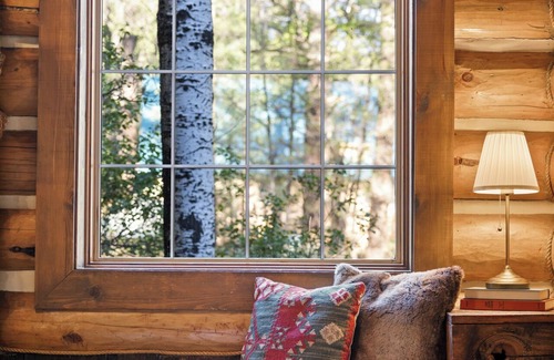 Pinetop-Lakeside Cabin | 4,100 sf Luxe Log Cabin on the Creek. - 2 ensuites, Kid Friendly, AC, Slps 18