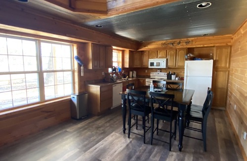 Camdenton Cabin | 4 bed/3bath Lakefront Cabin with Dock! Ha-Ha Tonka State Park!