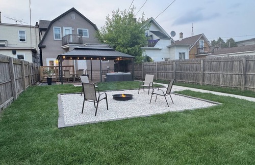 Sheboygan House | 4- Bedroom Retreat w/Sauna, Game Room, Patio & Walk to Golf, Bars & Restaurants